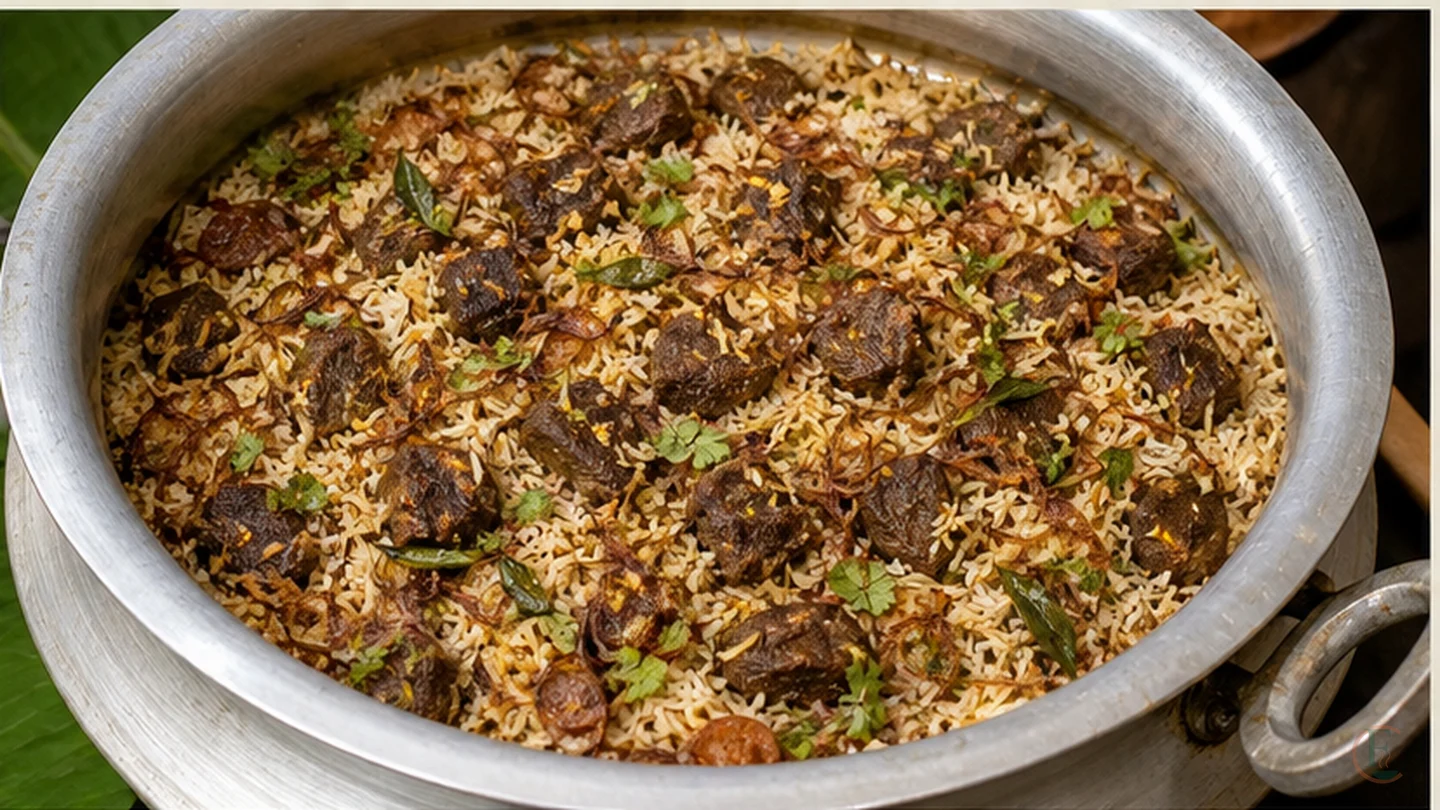Kerala Beef Dum Biryani