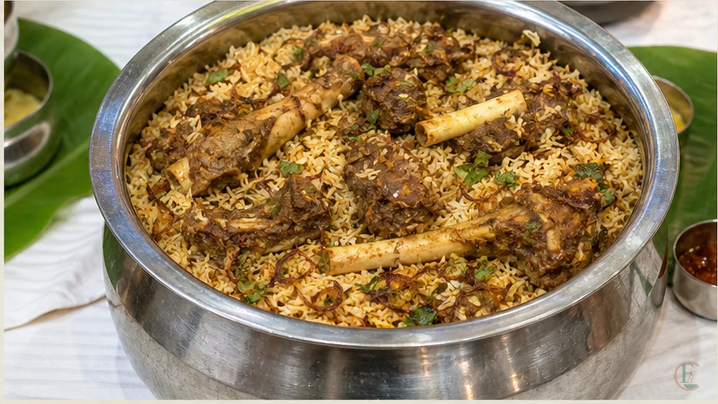 Kerala Mutton Dum Biryani